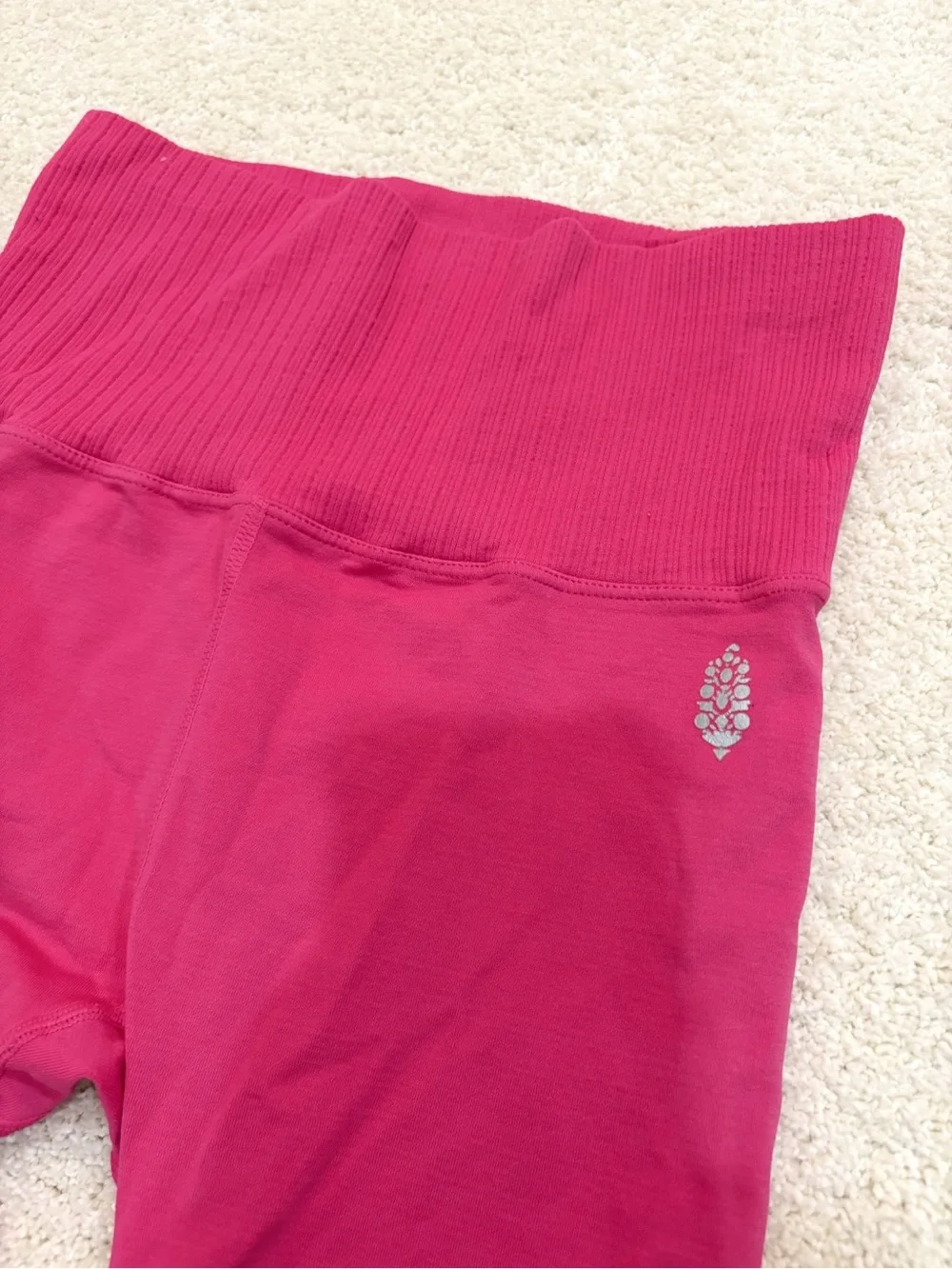 Free People Good Karma High-Rise Pink Leggings XS/S